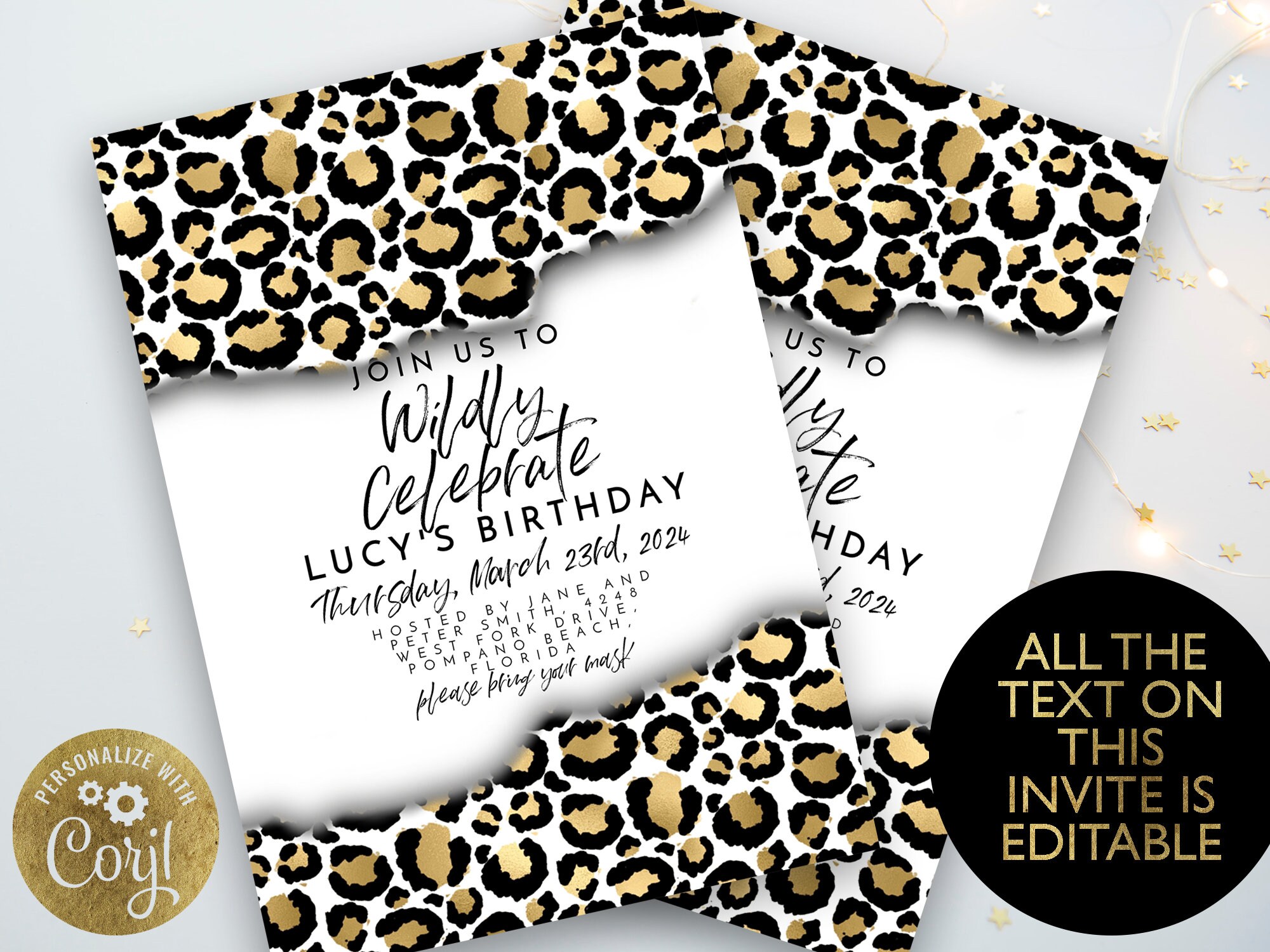 Editable Leopard Print Party Invitation Animal Print Faux Glitter Animal Print Birthday Invite Instant Download Printable - Etsy editable-leopard-print-party-invitation-animal-print-faux-glitter-animal-print-birthday-invite-instant-download-printable-etsy
