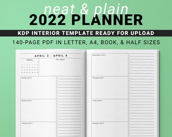 Download Kdp Planner Etsy