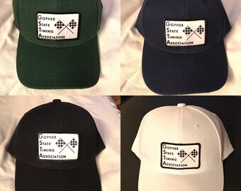 Gopher State Timing Association Hat Baseball Style Minnesota Car Club Drag Racing