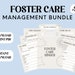 Foster Care Management Binder Pages 8.5 X 11 Inches Printable ...