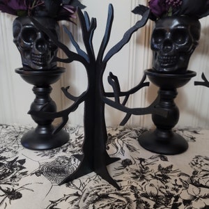 3D Spooky tree laser svg