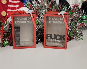 Emergency F*ck Ornament