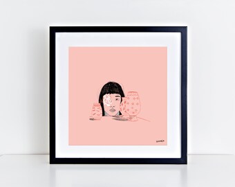 Flower Girl-Print