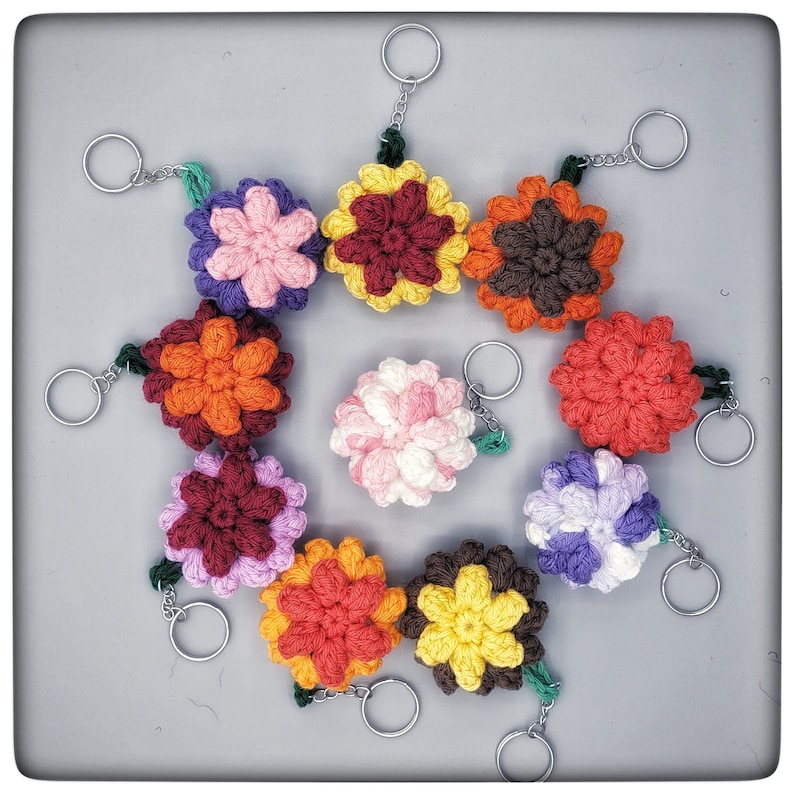 Flower Keychain