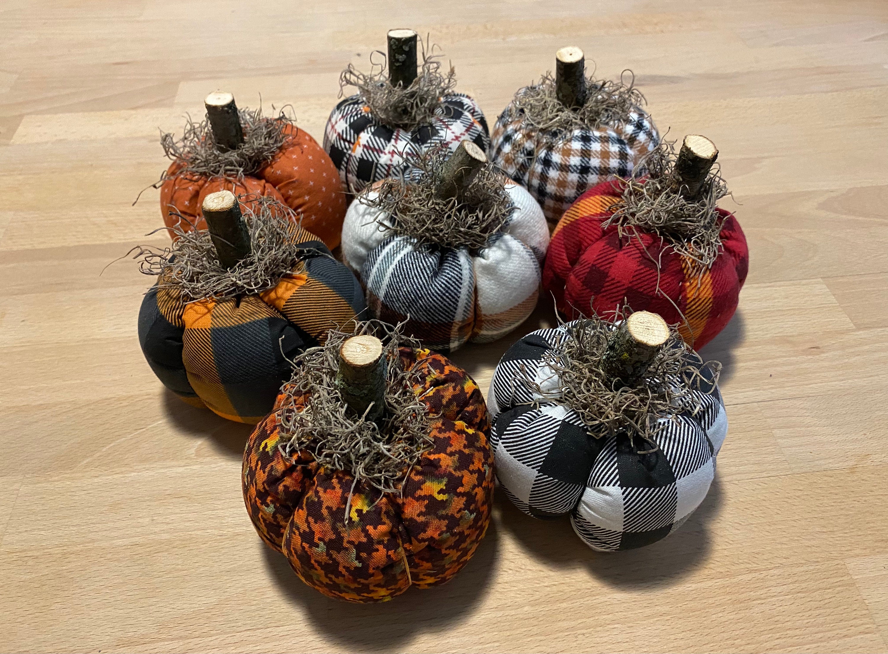 Fabric Pumpkins