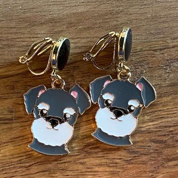Stick on earrings for dogs outlet