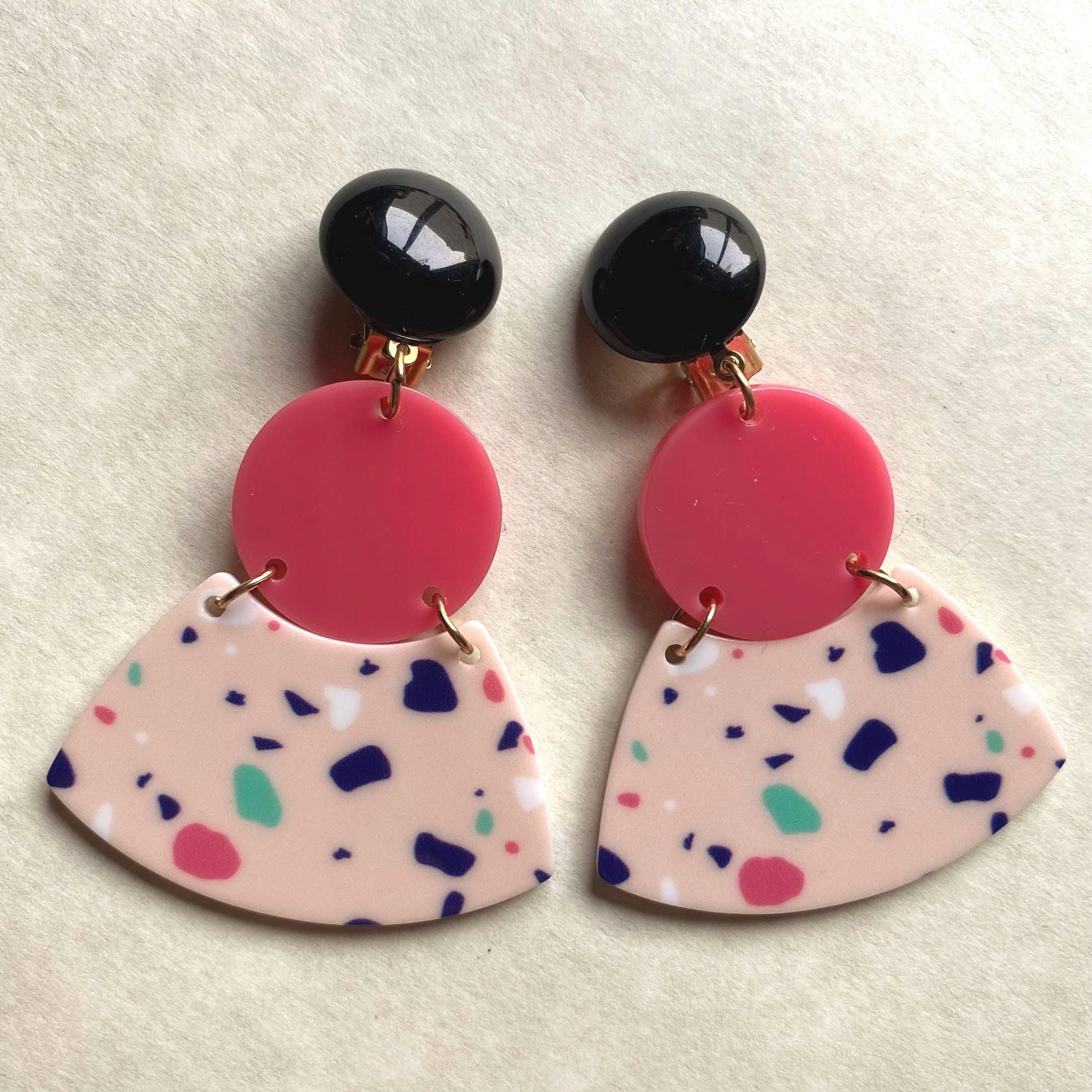80 Cartes De Présentation Pour Bijoux - Style Encre De Chine Marbré - Pour Boucles D'Oreilles & Colliers