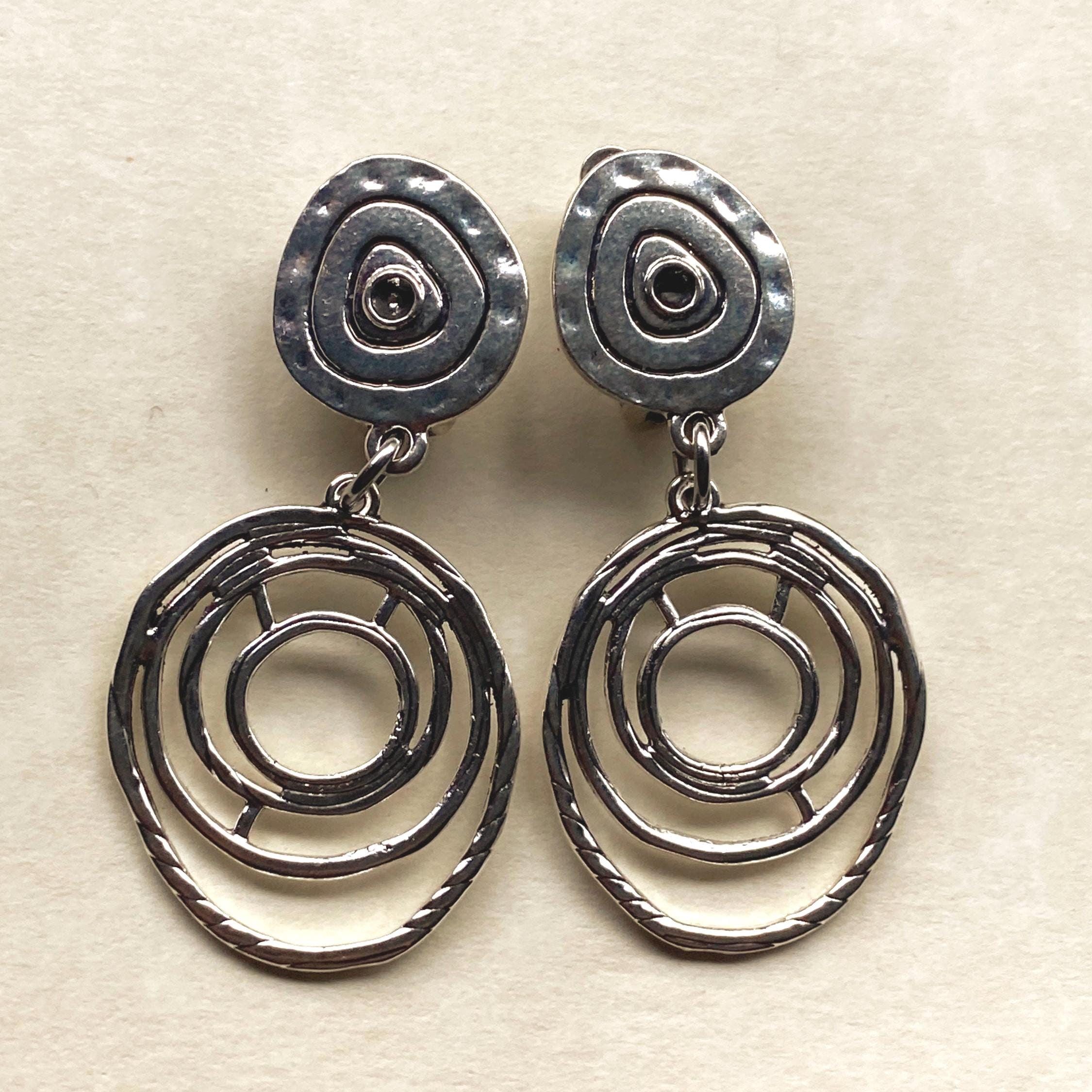 Boucles d'oreilles Vintage en Or Idra - – Paris