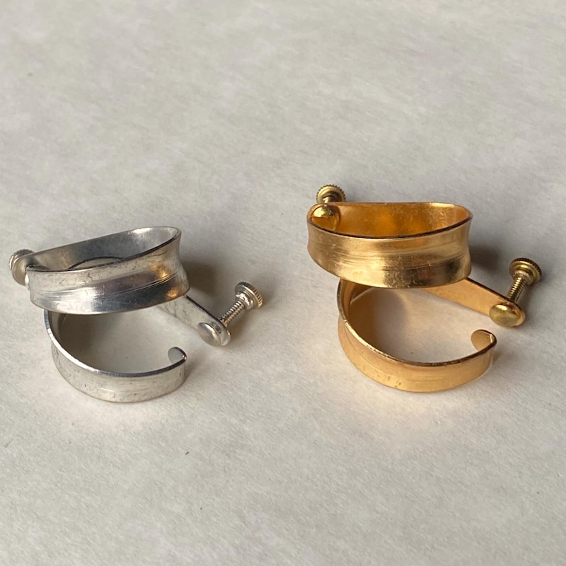 Screwback Clip on Hoops - Etsy