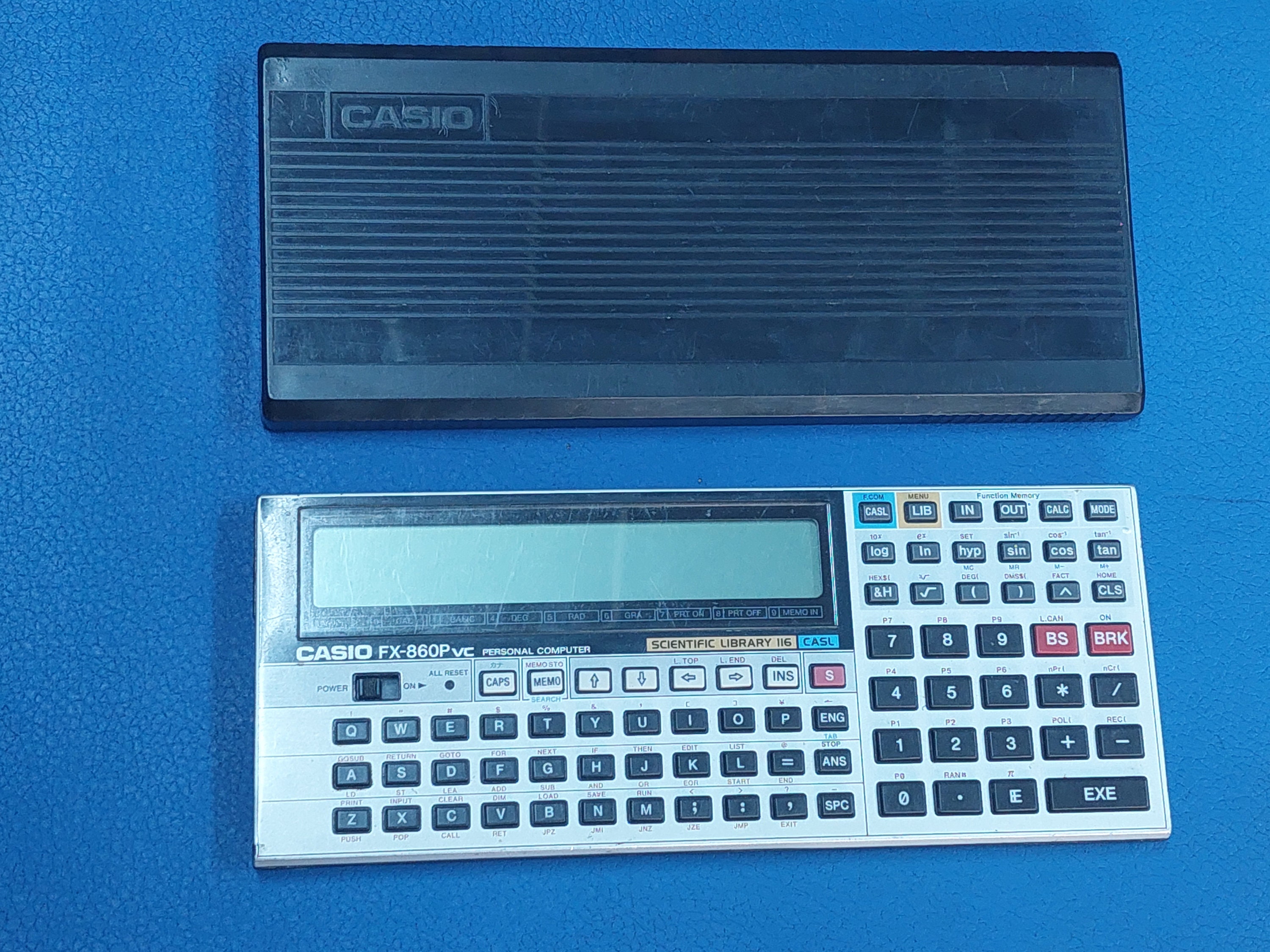 Casio Pocket Computer Fx-860p VC Function Calculator RARE Casio Pocket Computer Fx-860p VC Function Calculator RARE