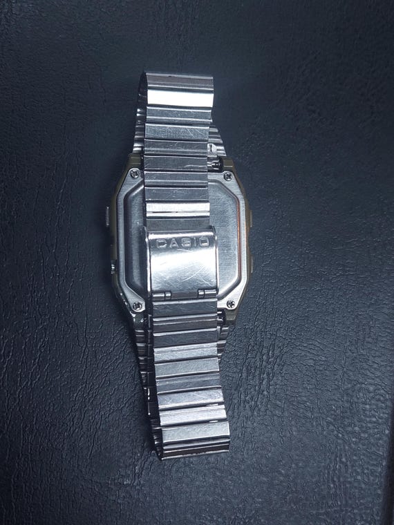 Vintage Casio DB-520 Data Bank World Time Watch -… - image 6