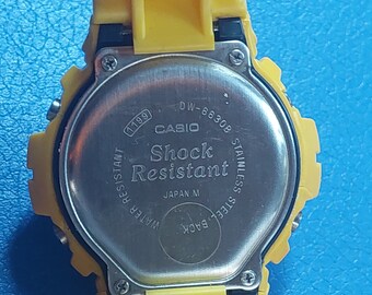 marimasa　G-SHOCK DW-6630B FOX FIRE イエ Casio G-shock Dw-6630b Fox Fire ,module 1199 Retro Vintage
