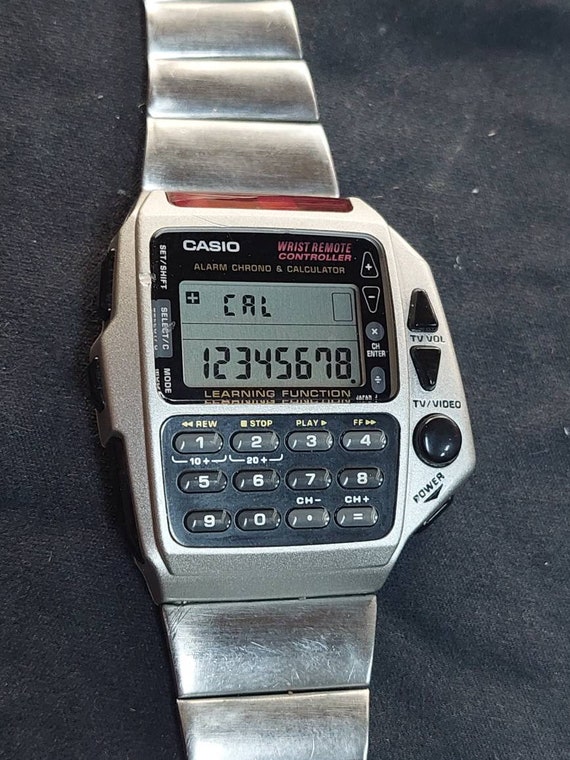 Vintage Casio CMD40 Remote Calculator Alarm Watch - Etsy Israel