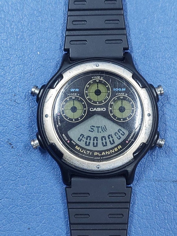 Vintage Very Rare Casio Bgp 20 931 Japan Multi Planner Data Bank Telememo Wrist Watch Fully Working Etsy UK
