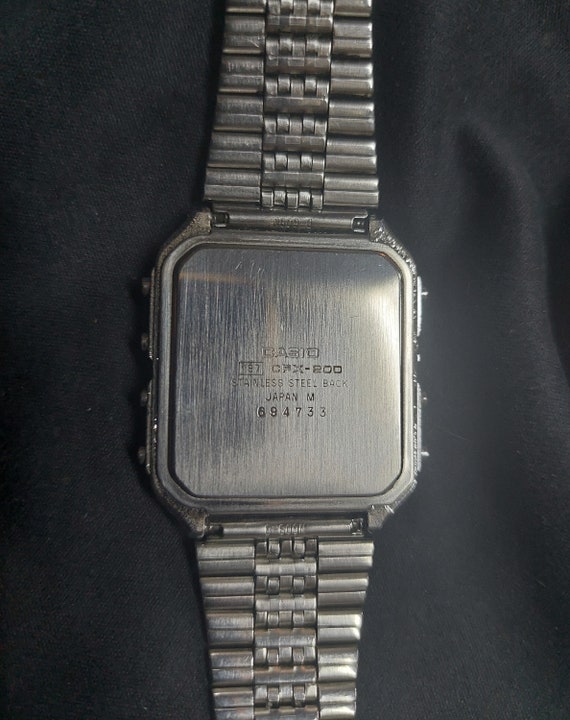 Vintage 1983 Casio CFX-200 Scientific Calculator Watch - Etsy