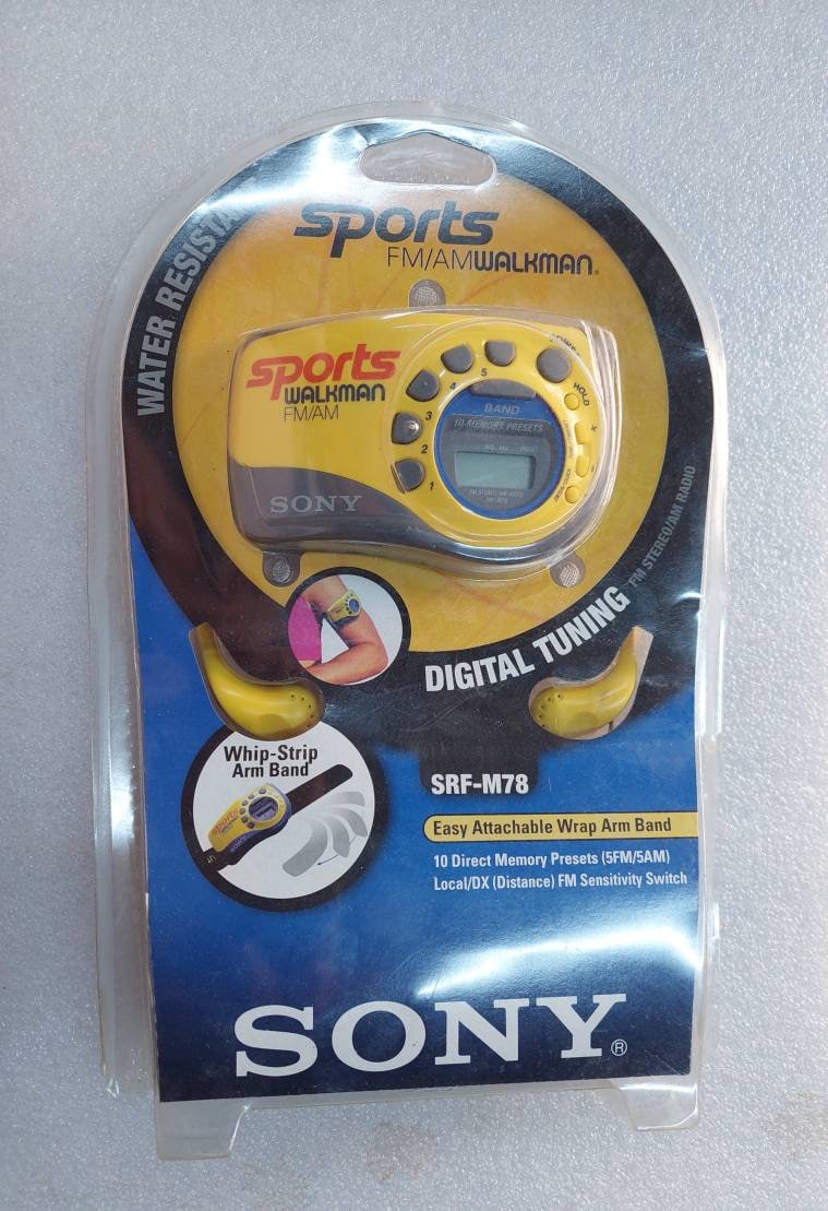 NOS Sony SRF-M78 Portable Am/fm Radio New Other - Etsy Hong Kong