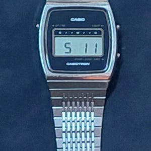 CASIO　カシオトロン ユニバーサルカレンダー 79CS-53 腕時計 Vintage Casio Casiotron 79CS-53 UNIVERSAL CALENDAR Alarm