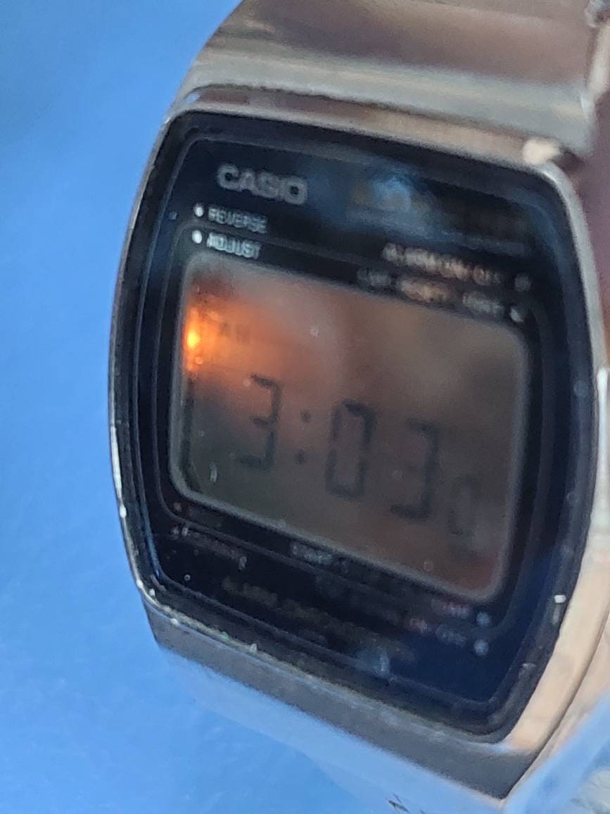 Vintage Casio 79CS-53 Casiotron Universal Calendar Watch