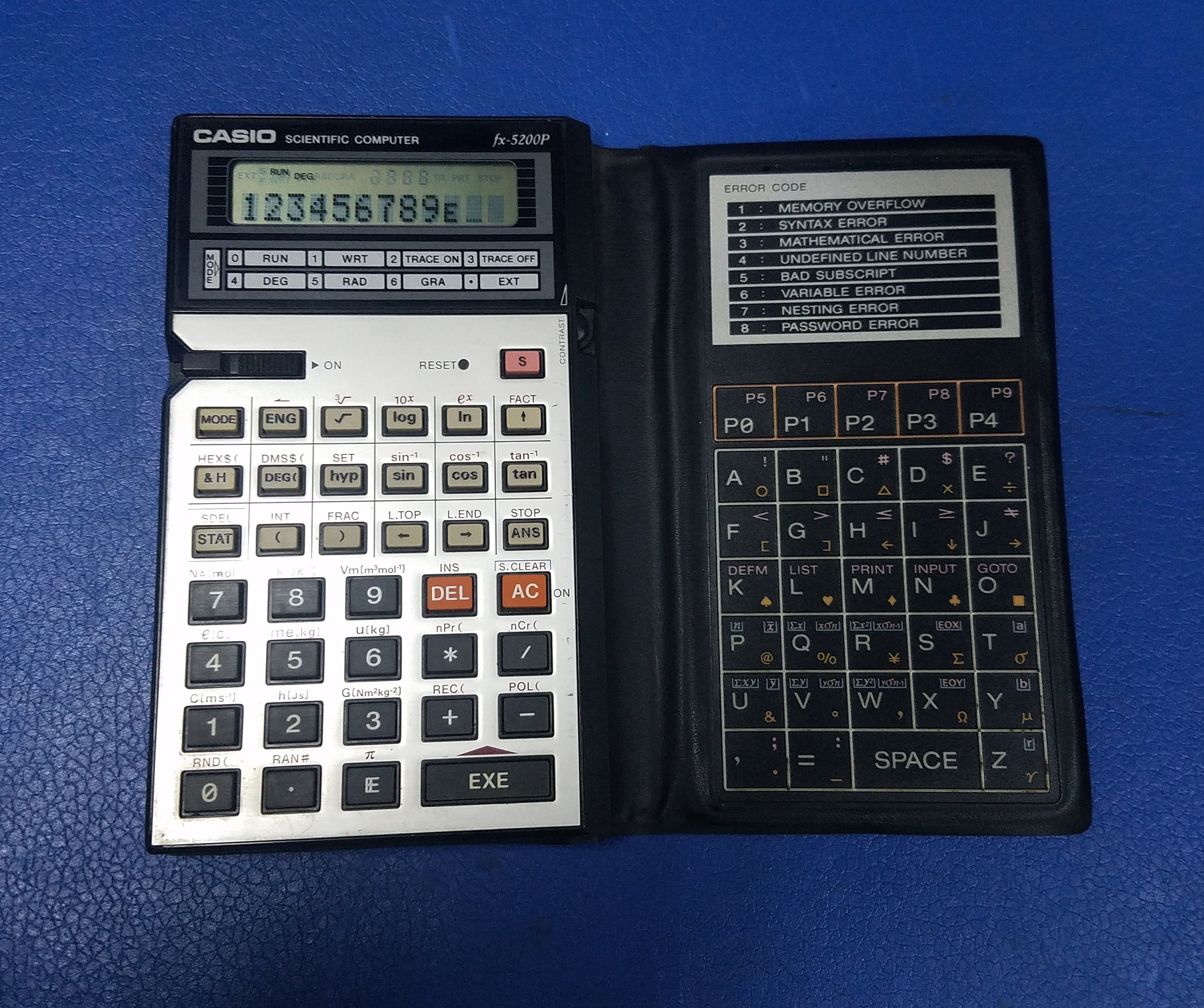 Casio fx 5200 online