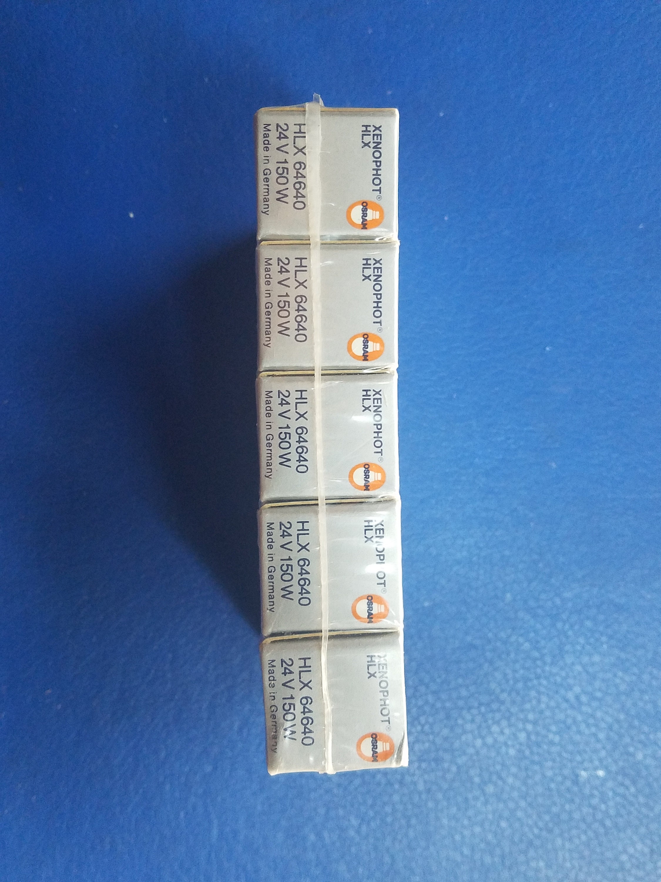 Buy 5X Osram HLX 64640 150W 24V Low Voltage G6.35 Xenophot JC Type
