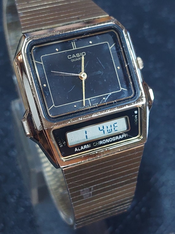 Rare Vintage Casio AQ-450 modul 315 Digi Ana watch , … - Gem