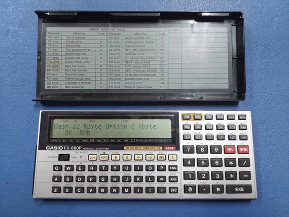 casio fx880