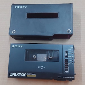 Rare Sony WM-D6C Walkman Professional Leather Case