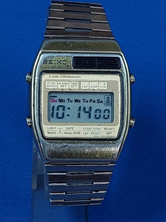 Rare Vintage Seiko Alarm Chronograph A158-5060A Original | Etsy