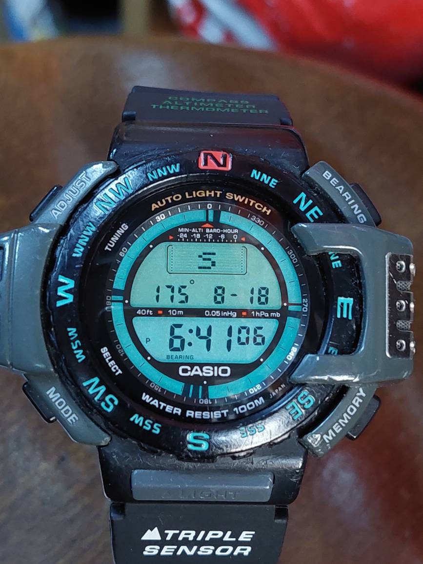 CASIO 腕時計 PRT-40ISJ-7T PRO TREK ISIAモデル | apoyar.org