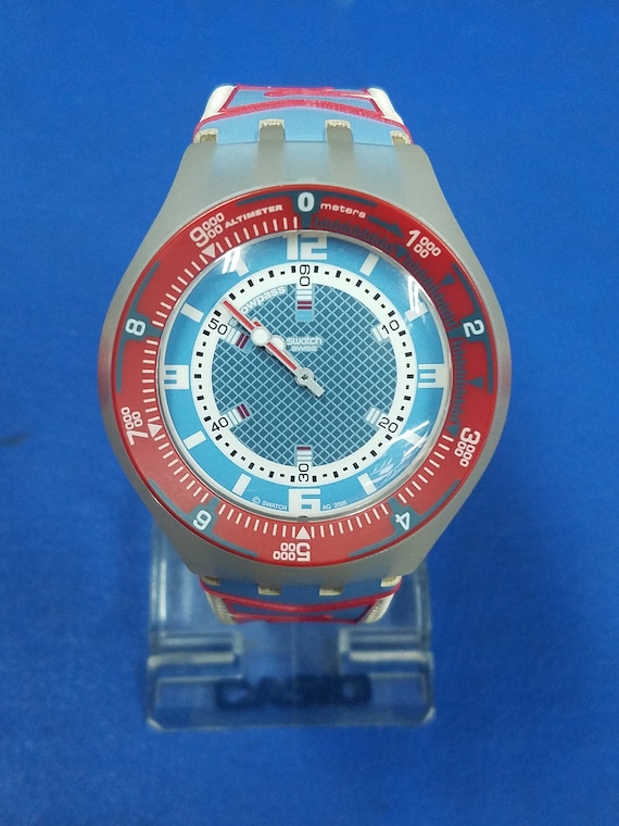 Very Rare Swatch snowpass altimeter watch