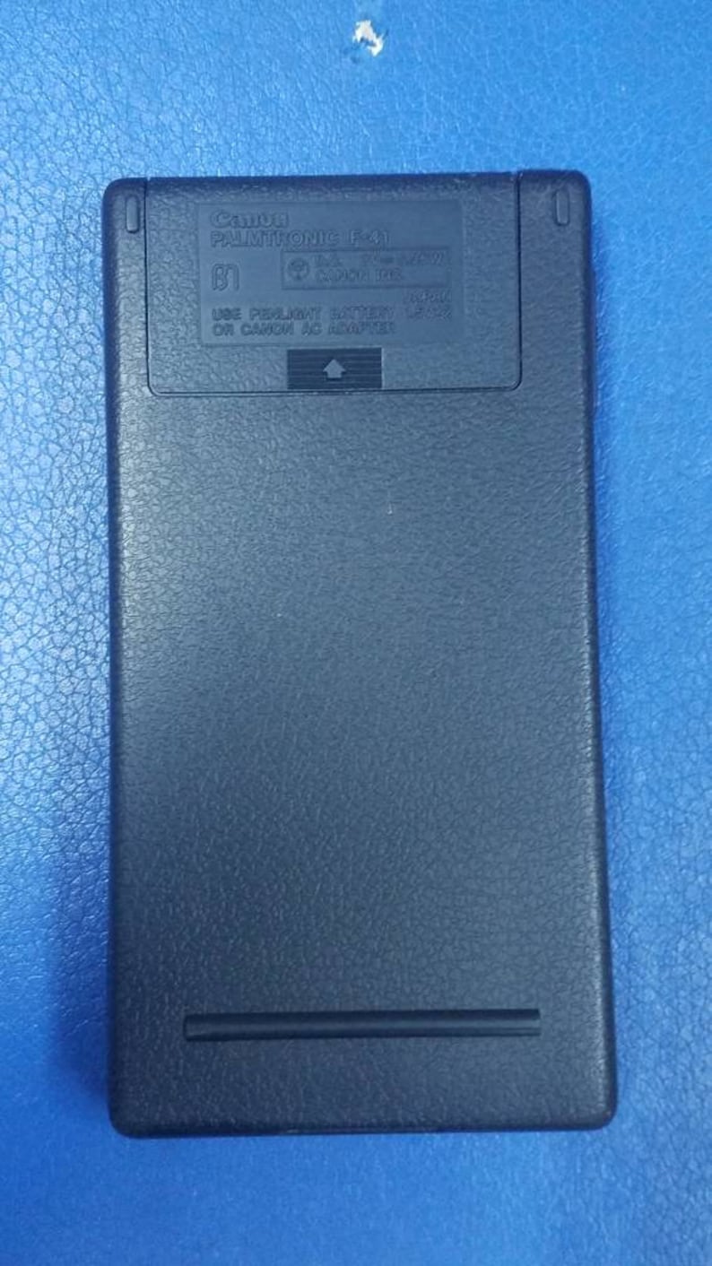 Vintage Canon Palmtronic F-41 Scientific Calculator Rare *** Great ***
