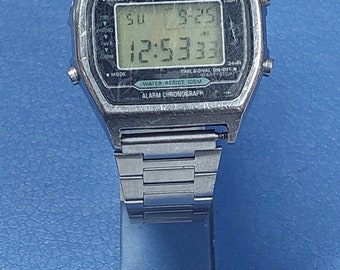 Vintage Casio 106 H-101 Marlin SS Digital Men's Watch Vintage Casio 106 H-101 Marlin SS Digital Men's Watch