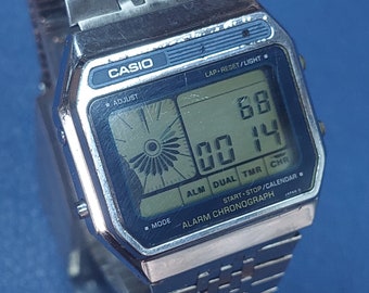 Vintage & Very Rare Casio AX-210 Watch Digi-ana 3 Melody Vintage & Very Rare Casio AX-210 Watch Digi-ana 3 Melody