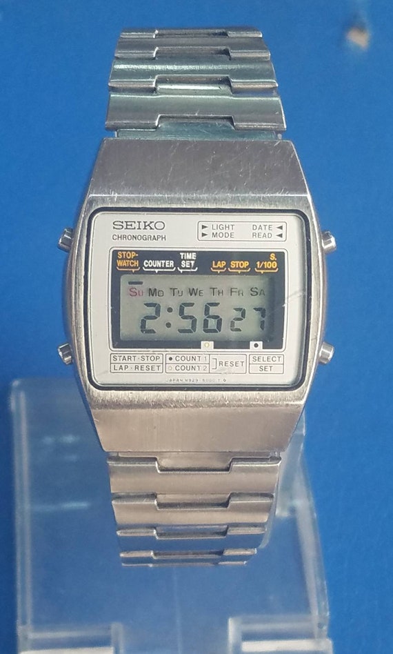 seiko chronograph digital