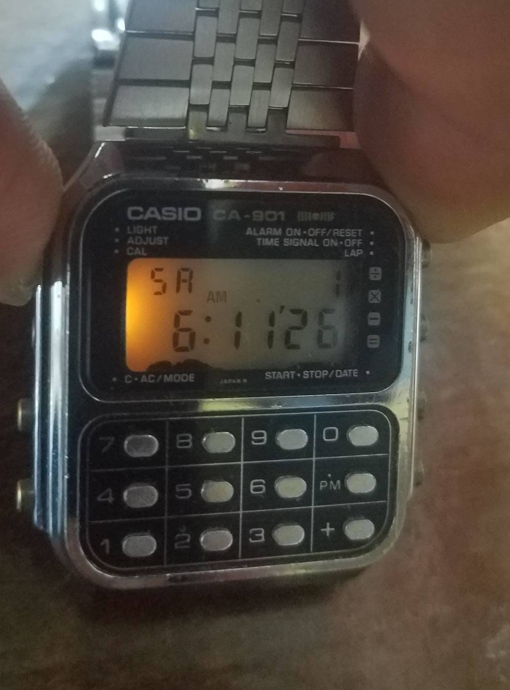 Vintage \u0026zeer zeldzame Casio CA-901 blauwe versie invader spel | Etsy  Nederland