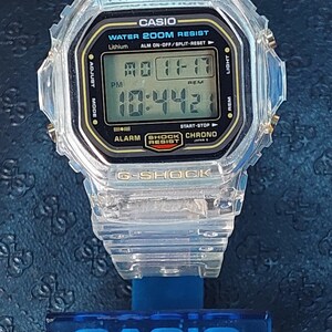 Reloj pulsera Casio G-Shock DW5600 de cuerpo color negro, digital