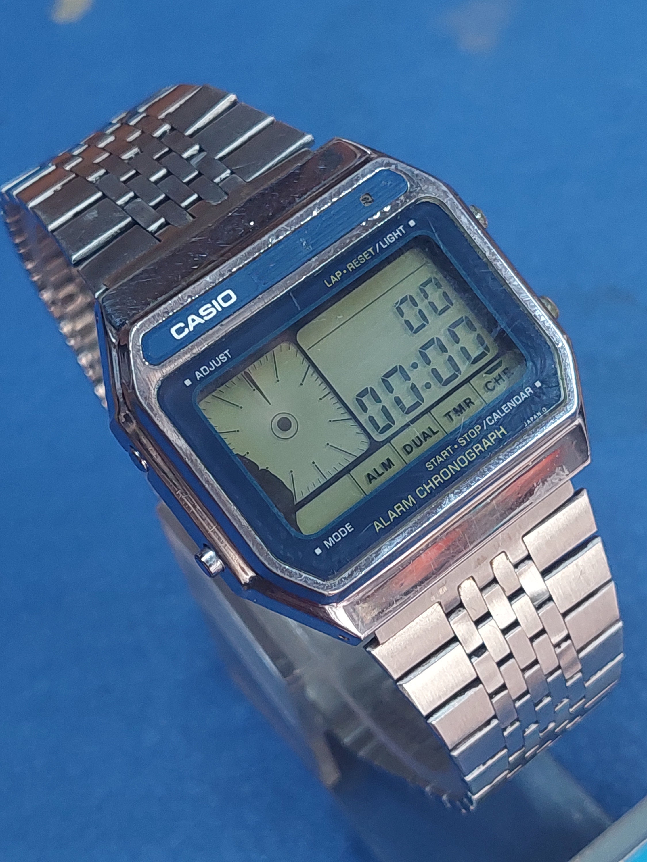 Vintage & Very Rare Casio AX-210 Watch Digi-ana 3 Melody Vintage & Very Rare Casio AX-210 Watch Digi-ana 3 Melody