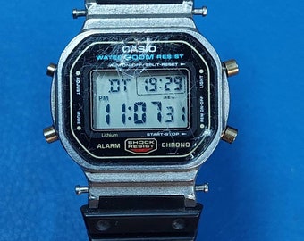 Rare Gold Button Casio G-shock DW-5600 901 Lcd Watch Digital