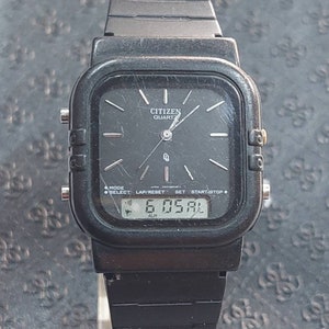 Vintage Citizen Quartz T010-087038 Y Ana digi Watch *** working ***