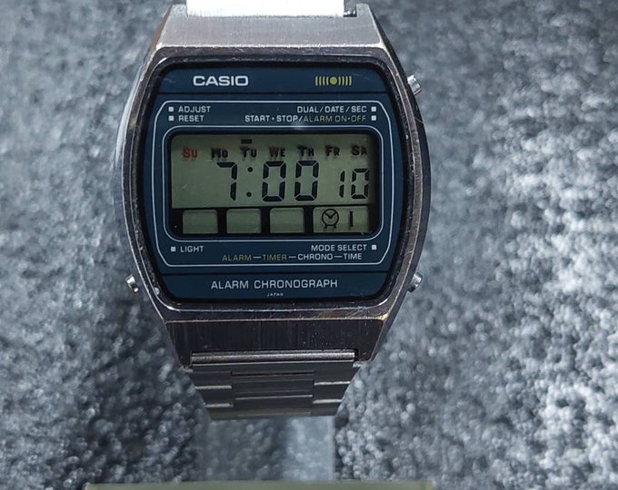 Casio Vintage S011 Module 129 Hyper Mega Very Rare (1980) *** Great ...