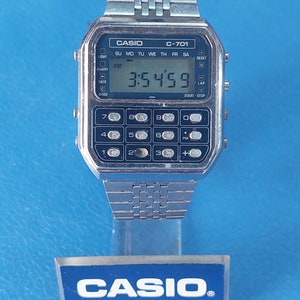 Casio Digital Casio Uhr Mit Tastatur 80er Jahre Casio Uhr Tastatur