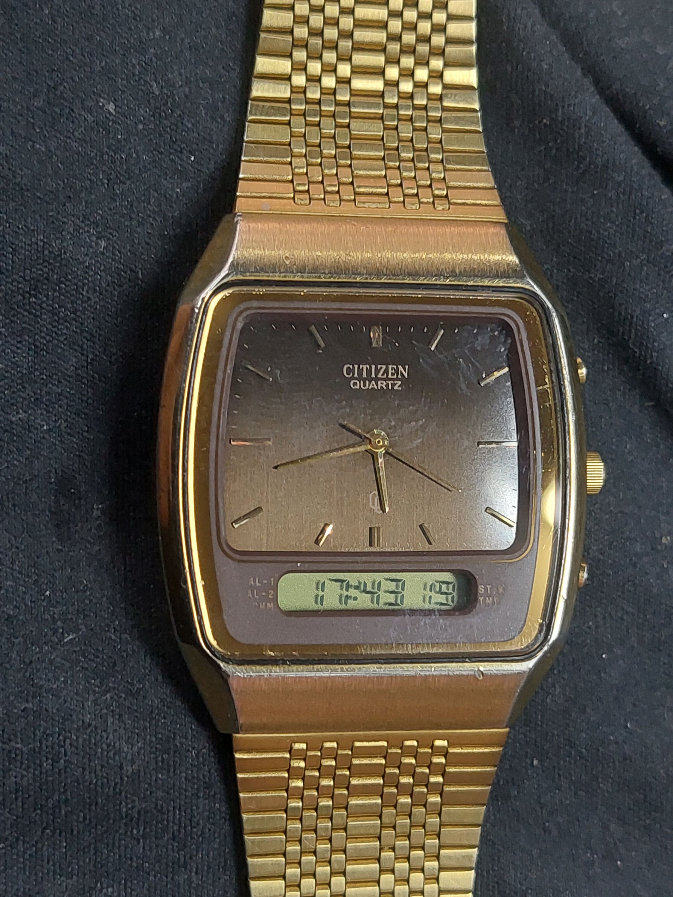 Vintage & Rare Citizen 8952-088000 TA Digi-ana Mens Watch Vintage & Rare Citizen 8952-088000 TA Digi-ana Mens Watch