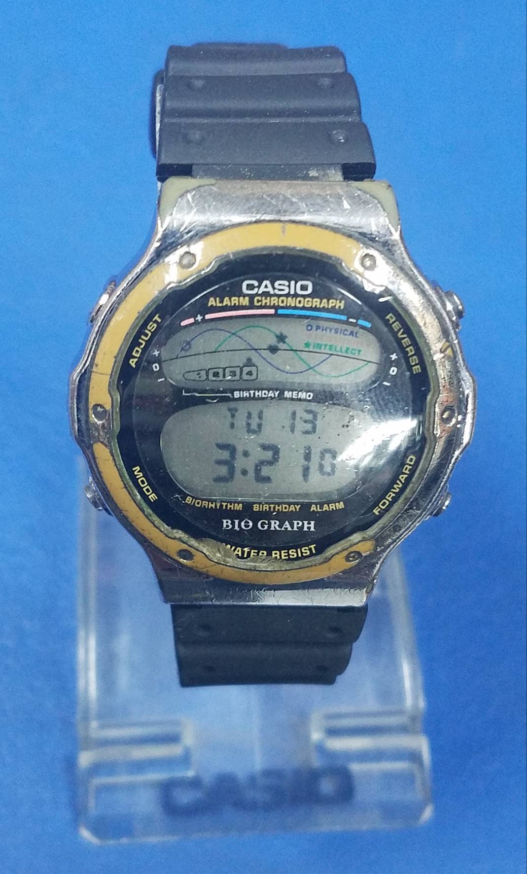 Vintage-casio BH-200 Bio Graph, Memo Birthday QW.946 Japan Year