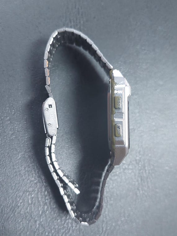 Vintage Casio DB-520 Data Bank World Time Watch -… - image 5