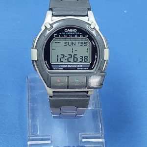 Vintage 1998 Casio Db-v300 Digital Rec Data Bank 30 Watch | Etsy Hong Kong