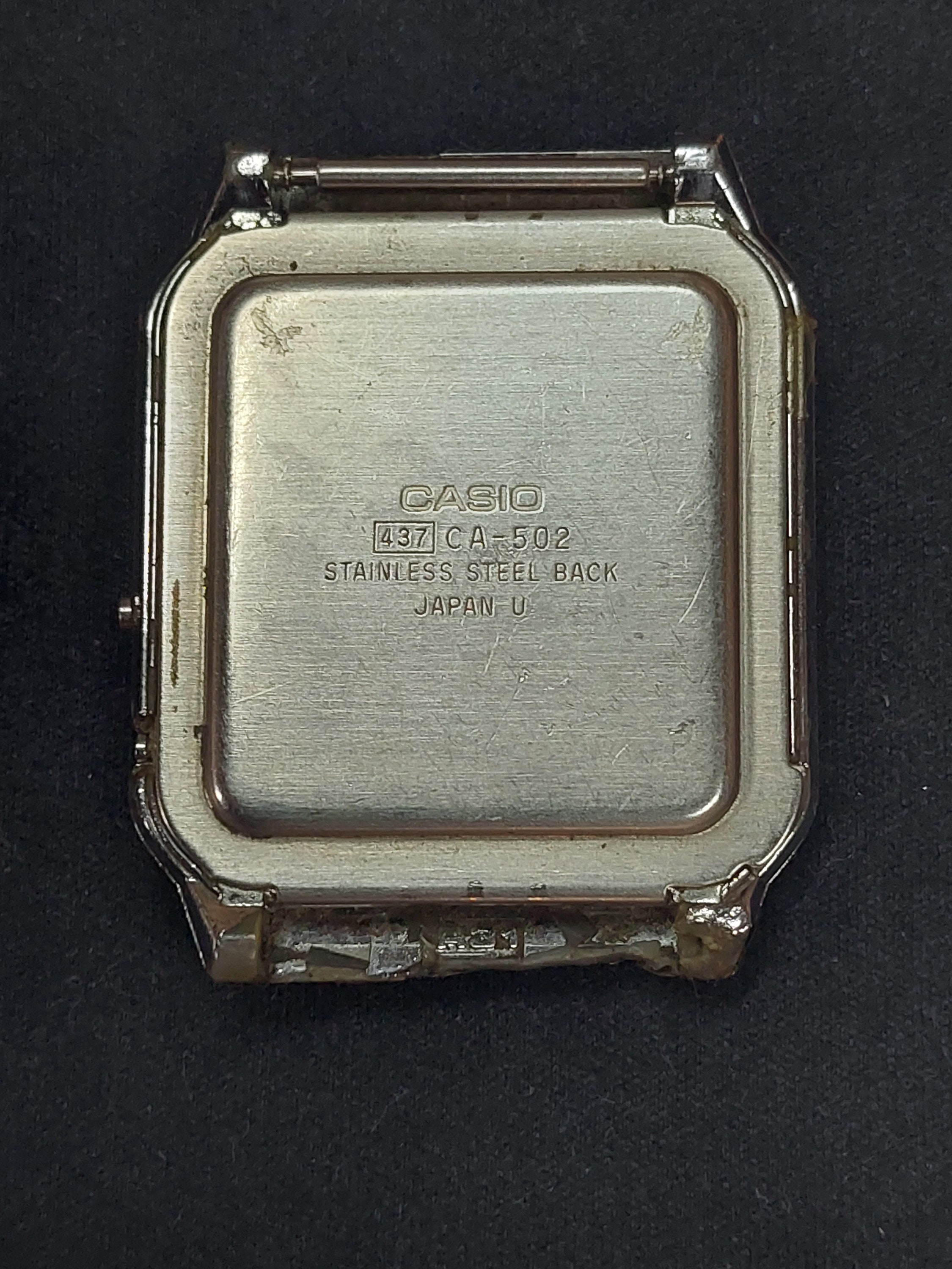 Vintage & Very Rare Casio CA-502 Calculator Watch Module 437 Vintage & Very Rare Casio CA-502 Calculator Watch Module 437