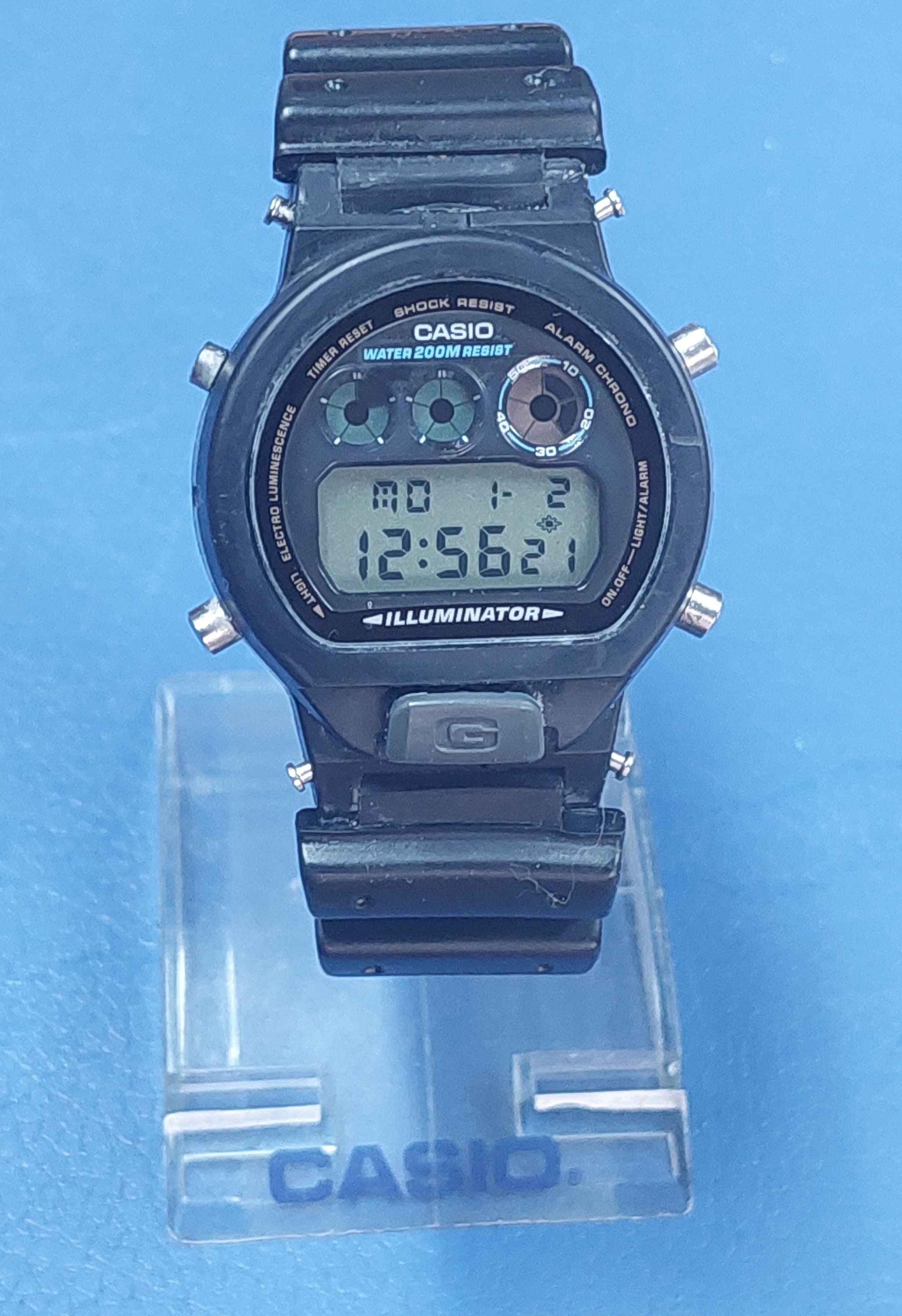 Rare Vintage 1995 Casio DW-6900 Men's G-shock Digital Watch Rare Vintage 1995 Casio DW-6900 Men's G-shock Digital Watch