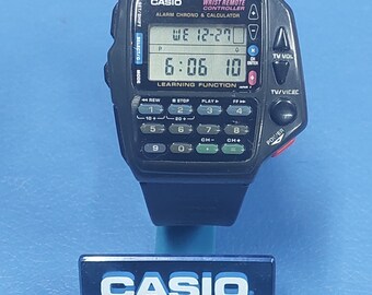 Reloj Vintage CASIO CMD-40 Control Remoto Calculadora Alarma Infrarrojos  Mando de segunda mano