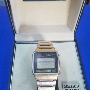 Seiko M354-5010 James Bond Moonraker Memory Bank Calendar LC - Etsy UK Seiko M354-5010 James Bond Moonraker Memory Bank Calendar LC - Etsy UK