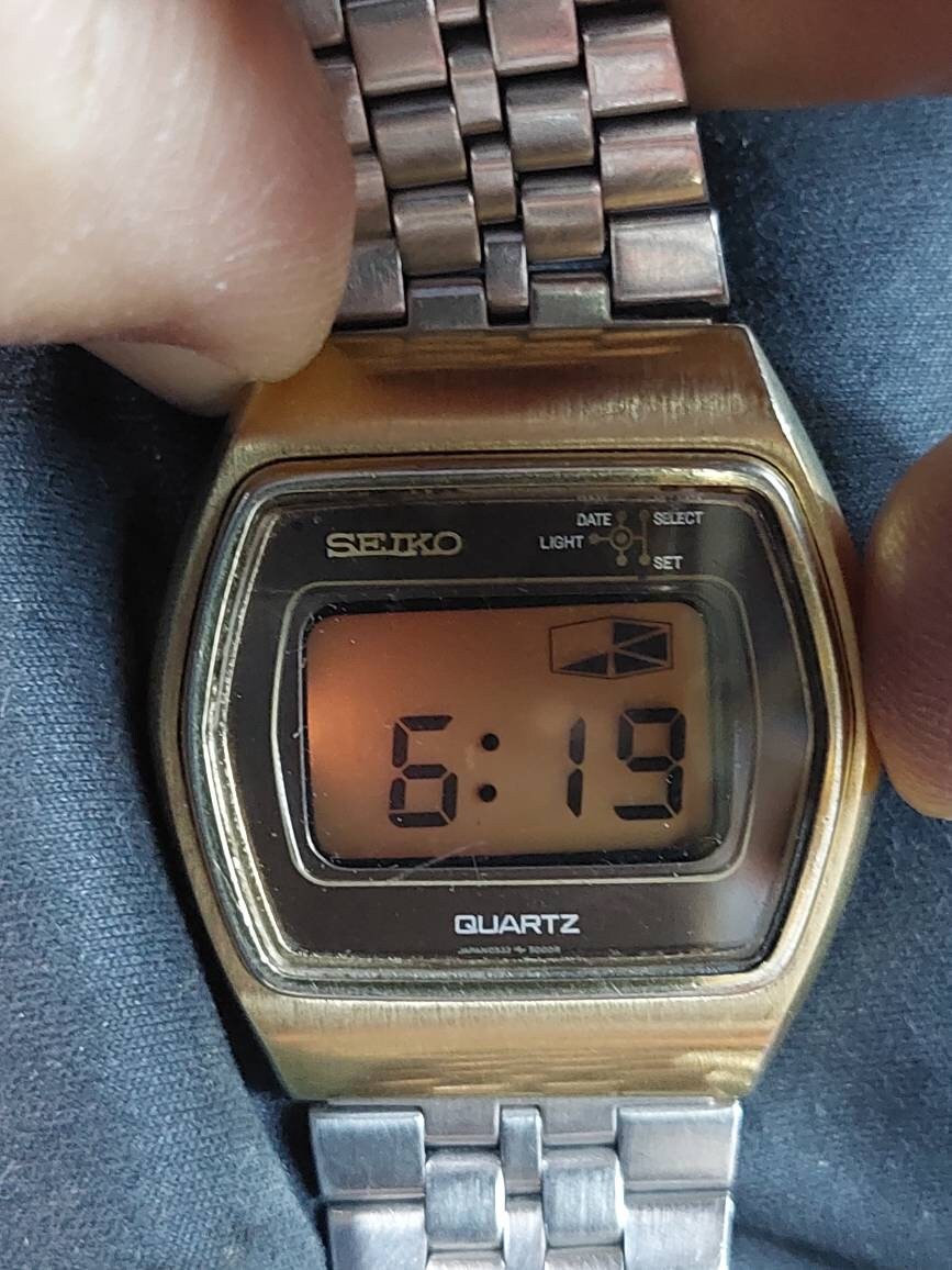 SEIKO ヴィンテージ オールドデジタル リキッドクリスタル